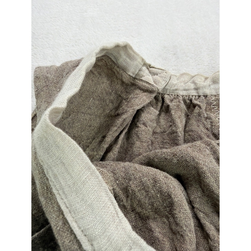 Magnolia Pearl Love Linen Tank Women OS Brown Natural Relaxed Boho Elegant Chic - Picture 15 of 16